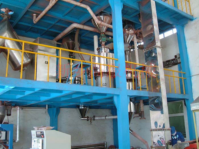 金川旋振篩現場